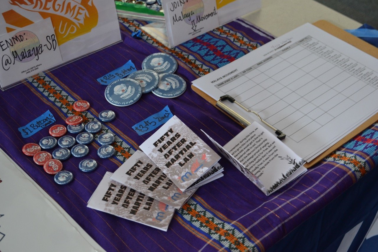 zines on table